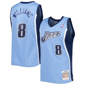 Mitchell & Ness Deron Williams Utah Prime Jazz Blue 2006/07 Hardwood Classics Swingman Jersey Retailers