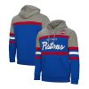 Mitchell & Ness Detroit Pistons Blue Head Coach Pullover Hoodie Striking Celebrate your team! Order this commemorative jersey.