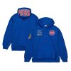 Mitchell & Ness Detroit Pistons Blue Team OG 2.0 Vintage Logo Exquisite Fleece Pullover Hoodie Proven quality! Invest in this reliable jersey.