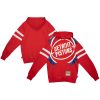 Mitchell & Ness Detroit Pistons Red Substantial Fleece Pullover Elegant Hoodie Celebrate your team! Order this commemorative jersey.