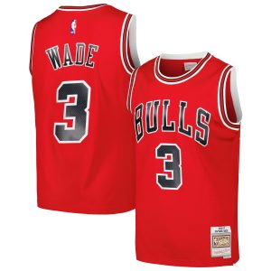 Mitchell & Ness Dwyane Wade Chicago Bulls Red 2016/17 Hardwood Classics Enchanting Swingman Jersey Last chance! Grab this awesome jersey before it's gone for good.