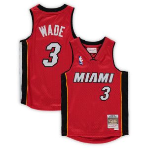 Mitchell & Ness Dwyane Wade Miami Heat Preschool Red 2005 06 Hardwood Classics Player Jersey Superb Experience luxury! Order this high - end jersey.