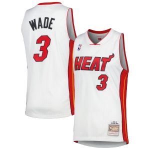 Mitchell & Ness Dwyane Gorgeous Wade Miami Heat White 2005/06 Hardwood Classics Swingman Jersey Be the first! Order this trendy jersey ahead of the crowd.