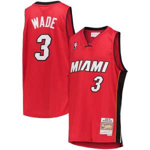Mitchell & Ness Dwyane Wade Miami Heat Youth Red 2005/06 Hardwood Enchanting Classics Swingman Jersey Fan favorite! Join thousands who love this premium jersey.