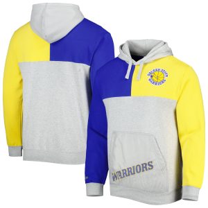 Mitchell & Ness Golden State Warriors Heather Gray Tie Breaker Pullover Dashing Hoodie Last chance! Grab this awesome jersey before it's gone for good.