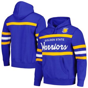Mitchell & Ness Golden State Warriors Royal Head Notable Coach Pullover Hoodie Best - selling! Order this popular jersey before it's out of stock.