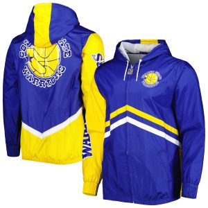 Mitchell Distinguished & Ness Golden State Warriors Royal Undeniable Full Zip Windbreaker Jacket New arrival! Check out this fresh and exciting jersey.