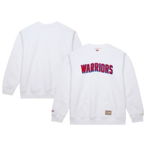 Mitchell Refined & Ness Golden State Warriors White Nights Pullover Sweatshirt Limited edition! Don't miss your chance to own this unique jersey.