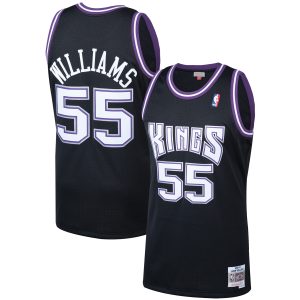 Mitchell & Ness Jason Williams Sacramento Kings Black 2000/01 Hardwood Classics Amazing Swingman Jersey Act fast! Only a handful left. Secure this amazing jersey now.