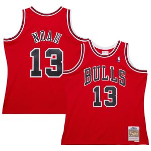 Mitchell & Ness Joakim Noah Chicago Bulls High - quality Red 2013/14 Hardwood Classics Swingman Jersey Show your dedication! Own this special jersey for your team.