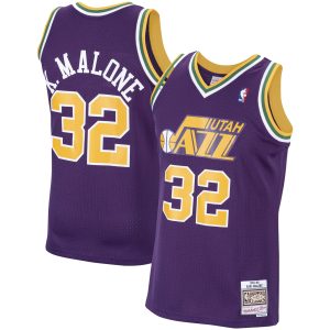 Mitchell & Ness Karl Malone Utah Jazz Purple 1991/92 Hardwood Classics Swingman Fantastic Jersey Show your dedication! Own this special jersey for your team.