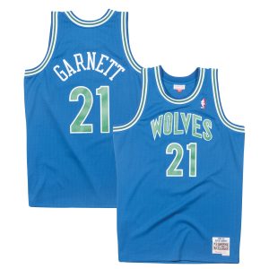 Mitchell & Ness Kevin Garnett Minnesota Timberwolves Blue Big & Tall Hardwood Stunning Classics 2003/04 Swingman Jersey Team spirit! Show it off with this awesome jersey.