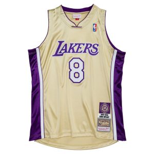 Mitchell & Ness Sophisticated Kobe Bryant Los Angeles Lakers Gold Hall of Fame Class of 2020 #8 Authentic Jersey Be the first! Order this trendy jersey ahead of the crowd.