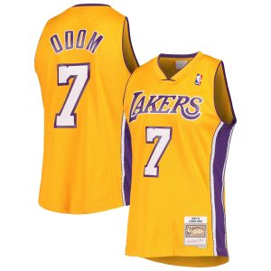 Mitchell & Ness Lamar Odom Los Premium Angeles Lakers Gold 2009/10 Hardwood Classics Swingman Jersey Hurry! Exclusive offer. Get your hands on this outstanding jersey right away.