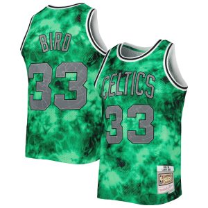 Mitchell & Ness Larry Elegant Bird Boston Celtics Kelly Green 1985/86 Galaxy Swingman Jersey Celebrate your team! Order this commemorative jersey.