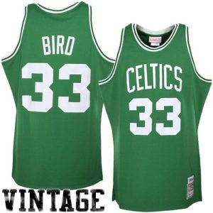 Mitchell & Ness Larry Bird Boston Celtics Kelly Green 1985/86 Outstanding Hardwood Classics Authentic Jersey Sports fans