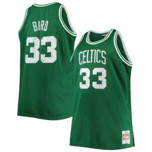 Mitchell & Ness Larry Bird Boston Celtics Kelly Green Big & Tall 1985/86 NBA 75th Fantastic Anniversary Diamond Swingman Jersey Experience luxury! Order this high - end jersey.