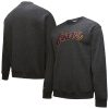 Mitchell & Ness Los Angeles Lakers Black Black Out Collection Snow Washed Vintage Logo Pullover Delightful Sweatshirt Perfect fit! Order this comfortable jersey.