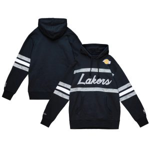 Mitchell & Ness Los Fantastic Angeles Lakers Black Hardwood Classics Camo Reflective Head Coach Pullover Hoodie Be a part of the action! Get this game - ready jersey.