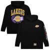 Mitchell & Ness Los Angeles Lakers Black NBA x Michelob Ultra Swish & Sip Pullover Hoodie Top - notch Collector's item! A rare addition to any collection.