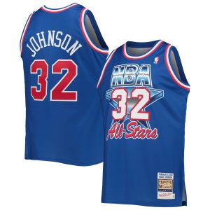 Mitchell & Ness Magic Johnson Western Conference Stylish Royal Hardwood Classics 1992 NBA All Star Game Authentic Jersey For a short time only! Don't miss out on this fantastic jersey.