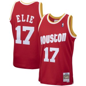 Mitchell & Ness Mario Elie Houston Rockets Red 1993/94 Hardwood Classics Fantastic Swingman Jersey Exclusive design! Own a jersey like no other.