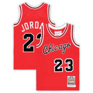 Mitchell & Ness Michael Admirable Jordan Chicago Bulls Preschool Red Hardwood Classics 1984/85 Authentic Swingman Jersey Be a part of the action! Get this game - ready jersey.
