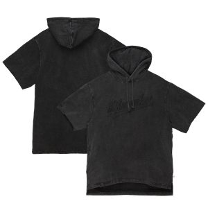 Mitchell & Ness Milwaukee Bucks Black Hardwood Classics Lightweight Fleece Classy Short Sleeve Pullover Hoodie High - demand item! Order this sought - after jersey immediately.