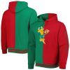 Mitchell & Ness Milwaukee Bucks Green/Red Hardwood Classics Split Pullover Striking Hoodie Last chance! Grab this awesome jersey before it's gone for good.