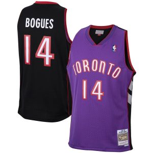 Mitchell & Ness Muggsy Bogues Toronto Raptors Purple 1999/00 Hardwood Classics Outstanding Swingman Jersey New arrival! Check out this fresh and exciting jersey.
