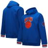 Mitchell Luxurious & Ness New York Knicks Blue Chainstitch Applique Vintage Heavyweight Pullover Hoodie For the true fans! Secure this authentic jersey now.