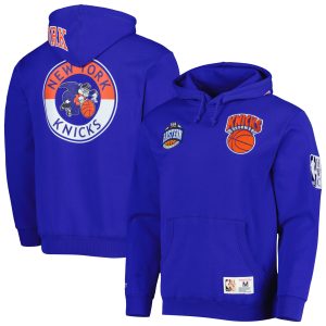 Mitchell & Ness New Phenomenal York Knicks Blue City Collection Heritage Hoodie Don't be left out! Get this stylish jersey and show your team pride.