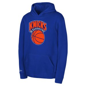 Mitchell & Ness New York Knicks Toddler Blue Retro Logo Sophisticated Pullover Hoodie Be the first! Order this trendy jersey ahead of the crowd.