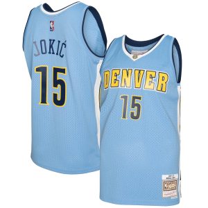 Mitchell & Ness Nikola Jokic Denver Nuggets Light Blue 2016/17 Terrific Swingman Jersey For a short time only! Don't miss out on this fantastic jersey.