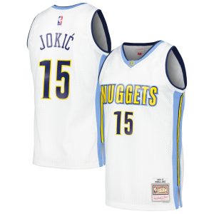 Mitchell & Ness Nikola Jokic Denver Nuggets White 2016/17 Terrific Throwback Swingman Jersey Flash sale! Snag this great jersey at a discounted price.
