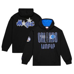 Mitchell & Ness Marvelous Orlando Magic Black Hardwood Classics OG 2.0 Pullover Hoodie Collectors