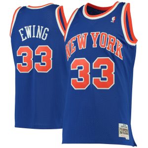 Mitchell & Ness Patrick Ewing New York Knicks Stylish Blue 1991/92 Hardwood Classics Swingman Jersey Time - sensitive! Order now before the deal expires.