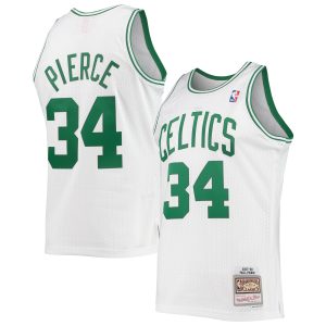 Mitchell & Ness Paul Striking Pierce Boston Celtics White Hardwood Classics Swingman Jersey Sports fans