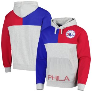 Mitchell & Ness Philadelphia 76ers Heather Magnificent Gray Tie Breaker Pullover Hoodie Last chance! Grab this awesome jersey before it's gone for good.