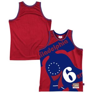 Mitchell & Ness Philadelphia 76ers Red Hardwood Classics Blown Out Fantastic Fashion Jersey Be the first! Order this trendy jersey ahead of the crowd.