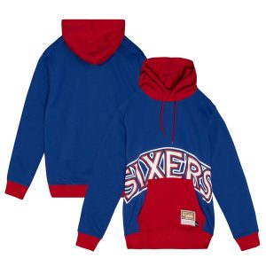 Mitchell & Ness Philadelphia 76ers Royal Hardwood Classics Big Terrific Face 5.0 Pullover Hoodie Flash sale! Snag this great jersey at a discounted price.