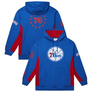 Mitchell & Ness Philadelphia 76ers Royal Terrific Hardwood Classics Team Origins Fleece Pullover Hoodie Upgrade your fan gear! Order this premium jersey today.