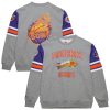 Mitchell & Ness Phoenix Suns Gorgeous Heather Gray Hardwood Classics All Over 4.0 Pullover Sweatshirt Sports enthusiasts