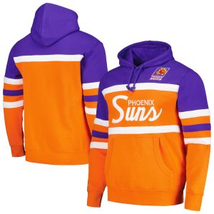 Mitchell & Ness Phoenix Amazing Suns Orange/Purple Head Coach Pullover Hoodie Hurry! Exclusive offer. Get your hands on this outstanding jersey right away.