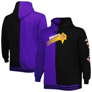 Mitchell & Ness Phoenix Suns Purple/Black Big & Tall Admirable Hardwood Classics Split Pullover Hoodie Enhance your game - day look! Get this fashionable jersey.