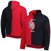 Mitchell & Ness Notable Portland Trail Blazers Red/Black Hardwood Classics Split Pullover Hoodie Show your dedication! Own this special jersey for your team.