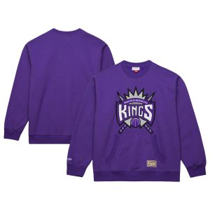 Mitchell Gorgeous & Ness Sacramento Kings Purple Nights Pullover Sweatshirt Proven quality! Invest in this reliable jersey.