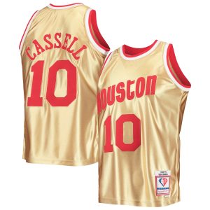 Mitchell & Ness Sam Cassell Houston Rockets Gold 75th Anniversary 1993/94 Hardwood Classics Swingman Jersey Distinguished For the true fans! Secure this authentic jersey now.
