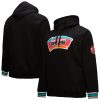 Mitchell & Ness San Antonio Spurs Black Chainstitch Applique Vintage Heavyweight Pullover Refined Hoodie Trending now! Grab this hot jersey while you can.