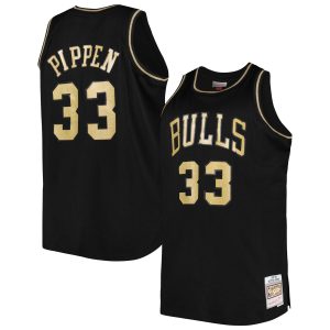 Mitchell & Ness Scottie Pippen Chicago Bulls Black Big & Tall Hardwood Classics 1997/98 Swingman Jersey Stylish For the true fans! Secure this authentic jersey now.